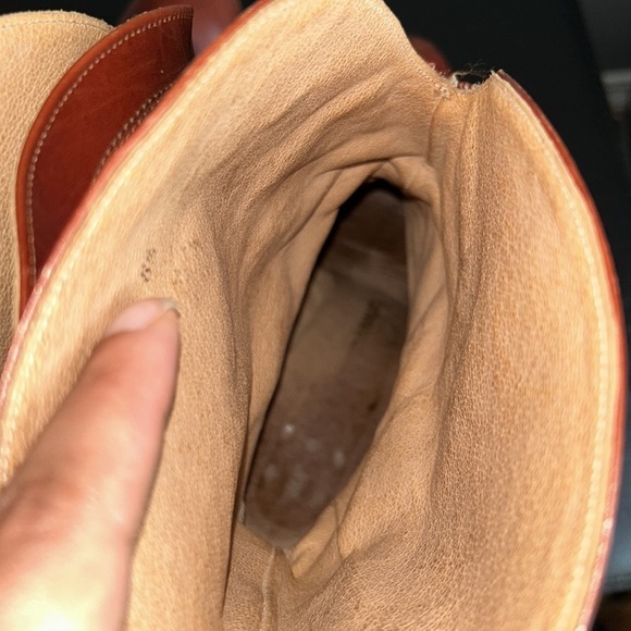 Vintage Leather Mid Height Ankle Boots - Picture 7 of 14